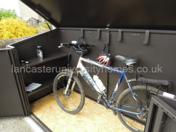 Secure cycle storage