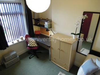 Typical bedroom furnishings