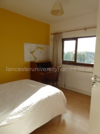 Yellow bedroom upstairs rear