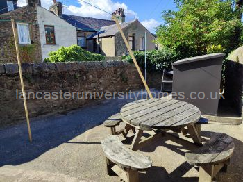 Outside seating