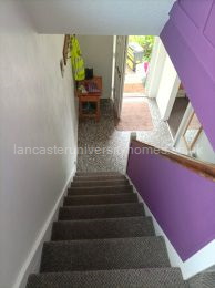 Upper landing looking down to front door