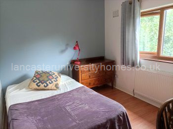 Double bed grey bedroom