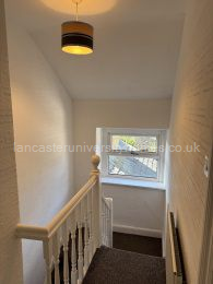 Top floor landing, painted summer 2024